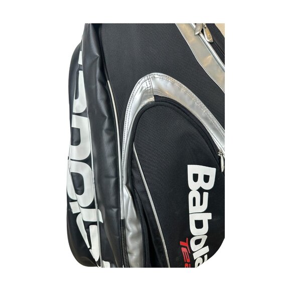 BABALOT TEAM Tennis Multi Racquet Carry Case Bag Backpack Red White Black - Picture 8 of 16